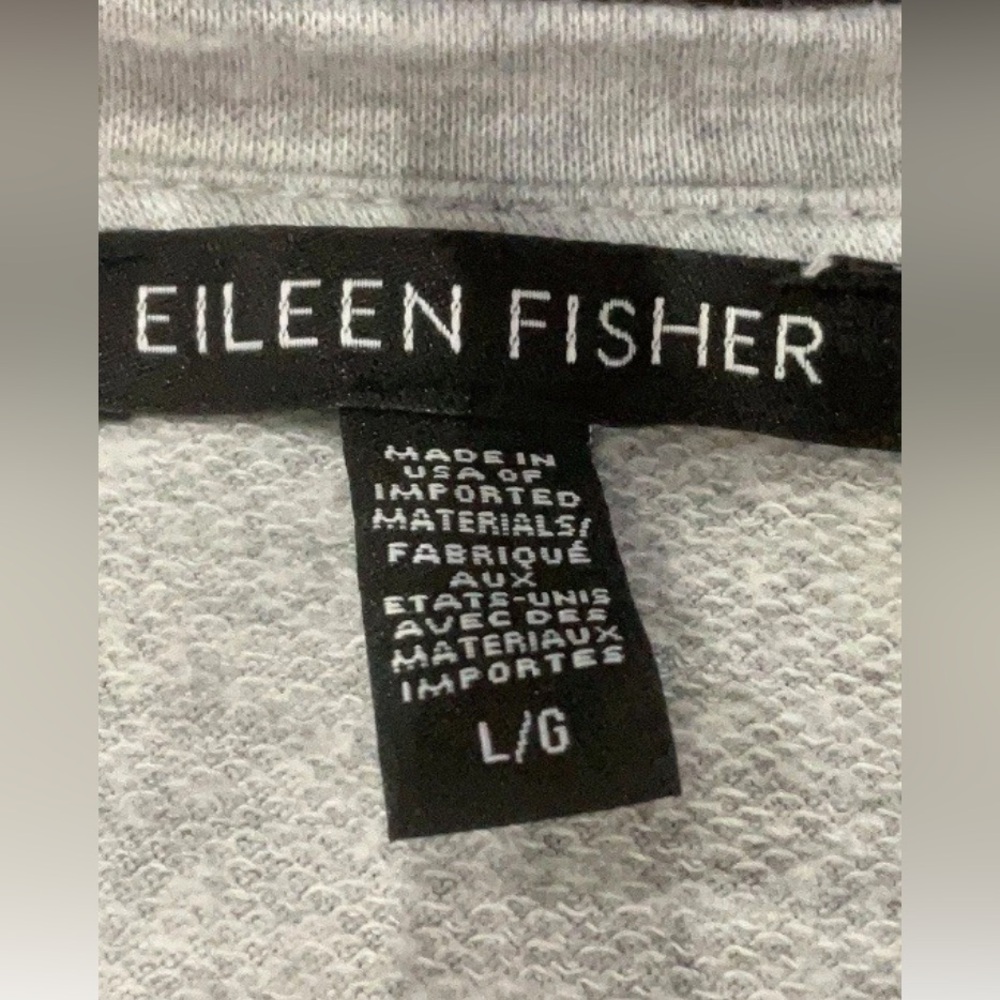 Lot of 3 perfect XL Eileen Fisher spring/summer dresses 48” B aqua grey camel - Picture 6 of 12